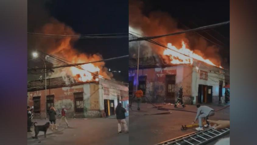 Incendio en Recoleta: animales mueren en jaulas en local de comida