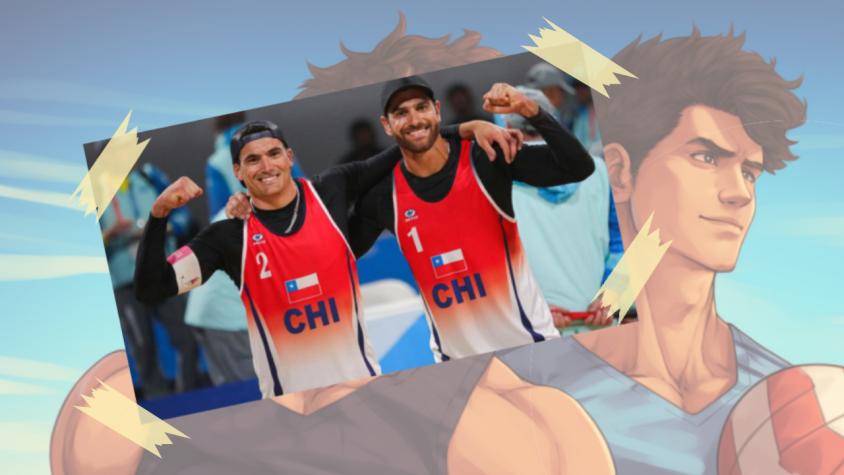 De los Grimalt a Köbrich: El Team Chile se convierte en anime gracias a la Inteligencia Artificial