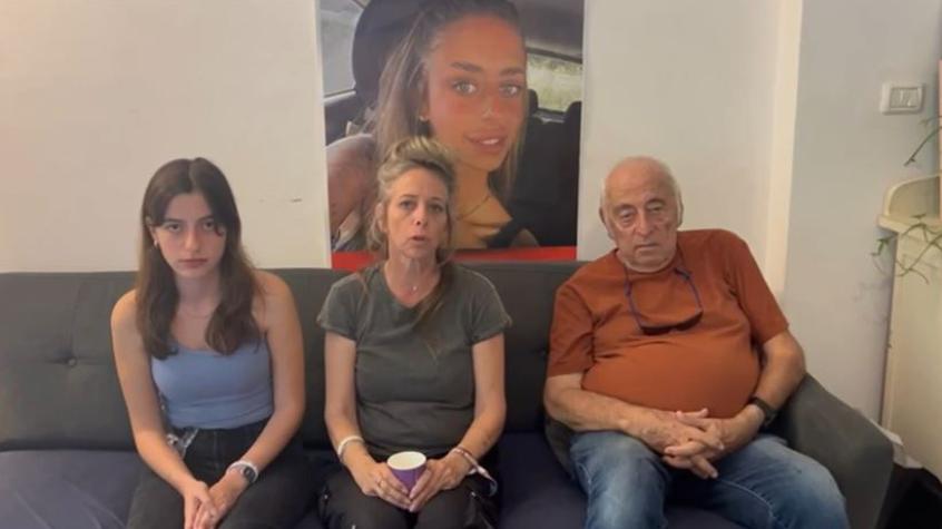 Mia Schem: Familia de nieta de chileno capturada por Hamás pide ayuda a Presidente Boric