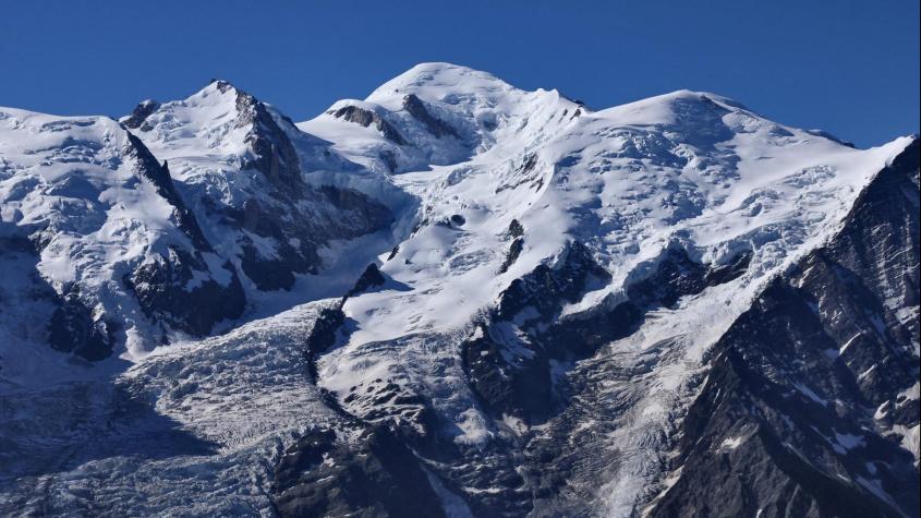 El Mont Blanc ha perdido más de dos metros de altura en dos años