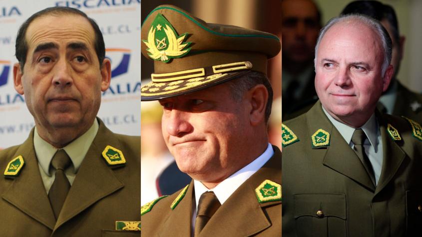 Gastos reservados de Carabineros: Fiscalía pide 24 años de cárcel para ex directores Villalobos, González Jure y 14 para Gordon