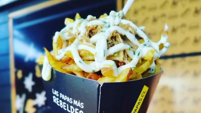 Rock And Papas: El negocio de papas fritas que se tomó la ciudad del rock 