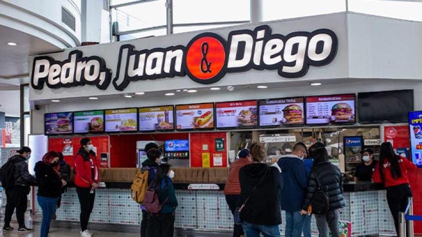 Cadena de comida rápida Pedro, Juan y Diego pide reorganización para evitar la quiebra