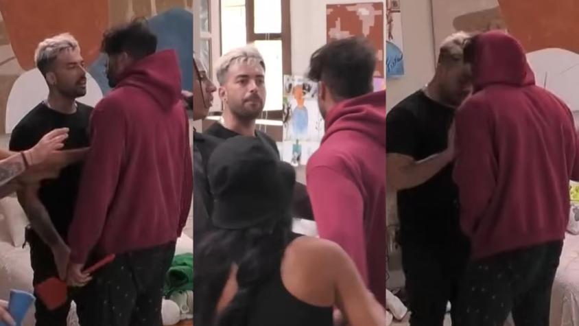 La feroz pelea entre Max Cabezón y Fabio Agostini que casi llegó a los golpes: "Yo te hablo pegado a ti, idiota"