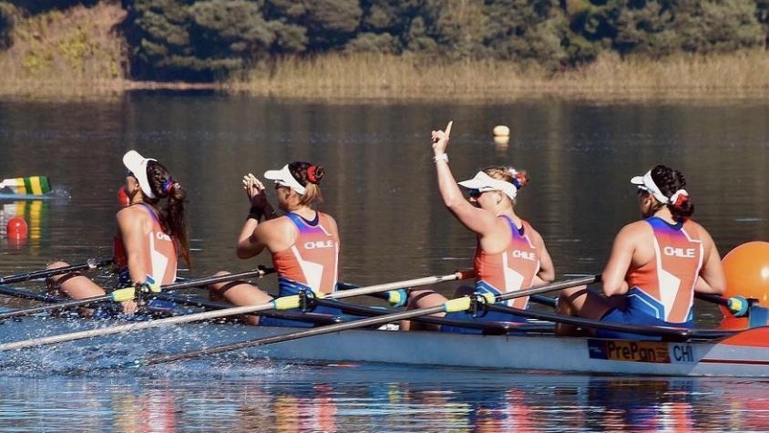 ¡Segunda plata en el remo!: El equipo femenino logró el segundo lugar en los Panamericanos 2023