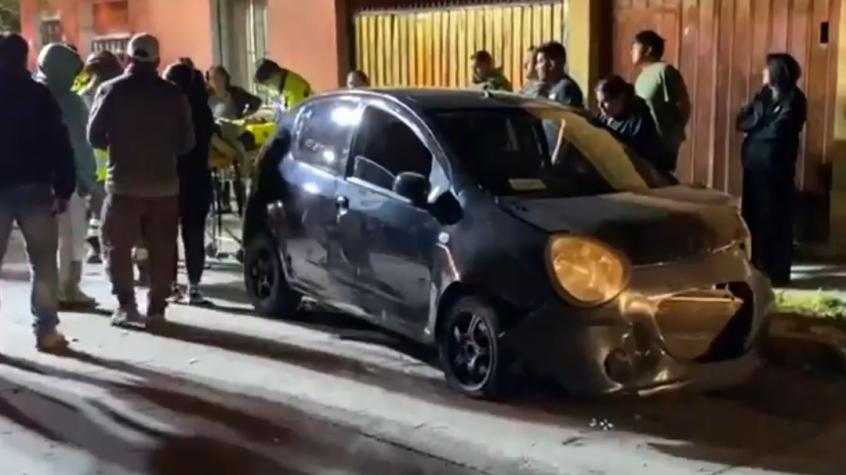 La temeraria acción de un conductor de aplicación para evitar el robo de su auto en San Joaquín