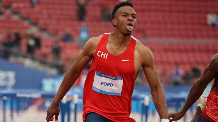 Santiago Ford se queda con los 110 metros vallas en el decatlón: El chileno-cubano busca una medalla