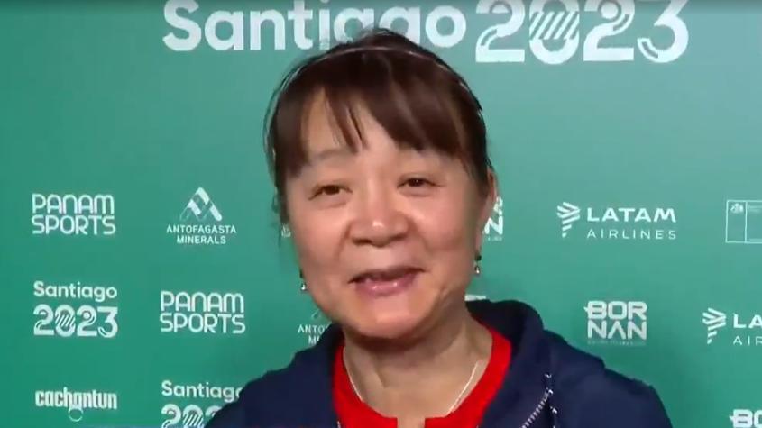 Una chilena con acento chino: Tania Zeng representa al team Chile con 57 años