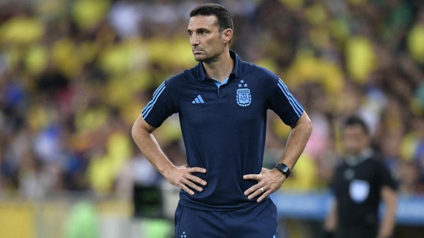 Scaloni pone en duda su continuidad al frente de la selección argentina