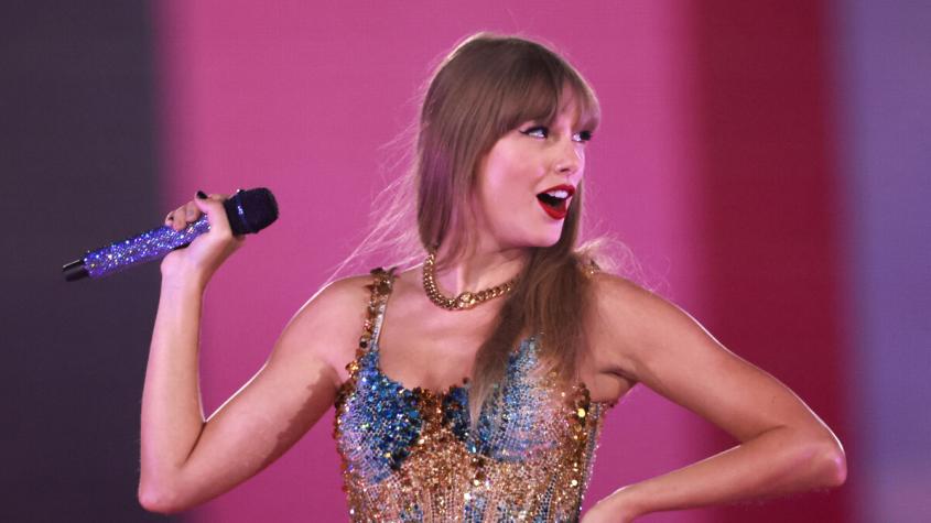 Las primeras imágenes de Taylor Swift a cara descubierta en su llegada a Argentina