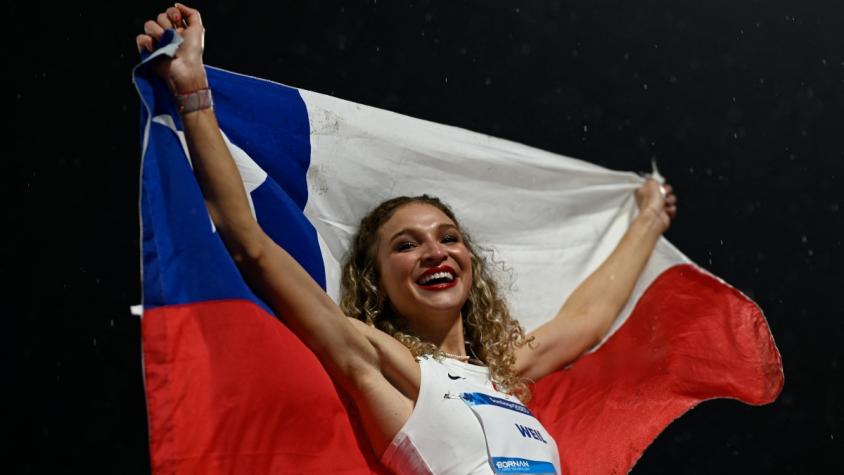 Hija de una medallista olímpica y un histórico deportista chileno: El linaje de campeones de Martina Weil