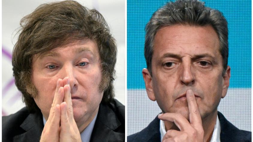 Elecciones en Argentina: Qué pasa si hay un empate técnico entre Sergio Massa y Javier MIlei y cómo se definiría