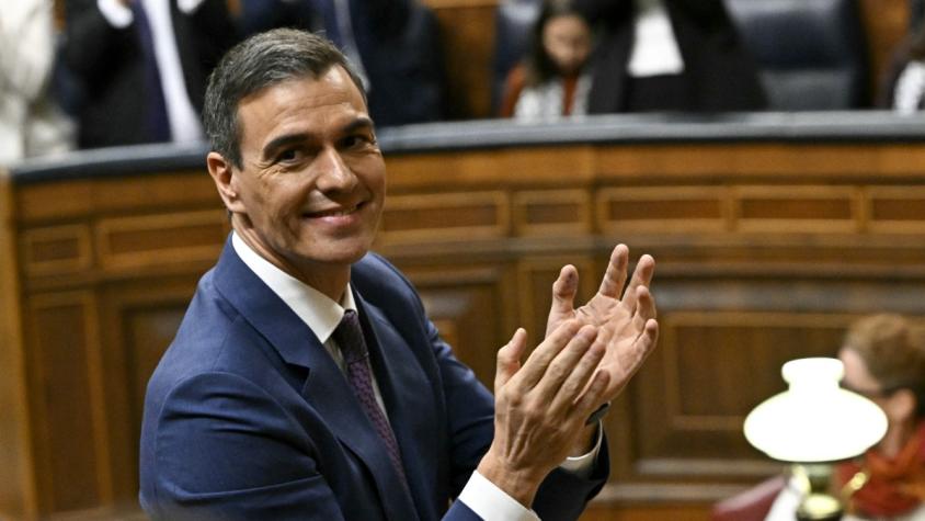 El socialista Pedro Sánchez es reelegido presidente del gobierno de España