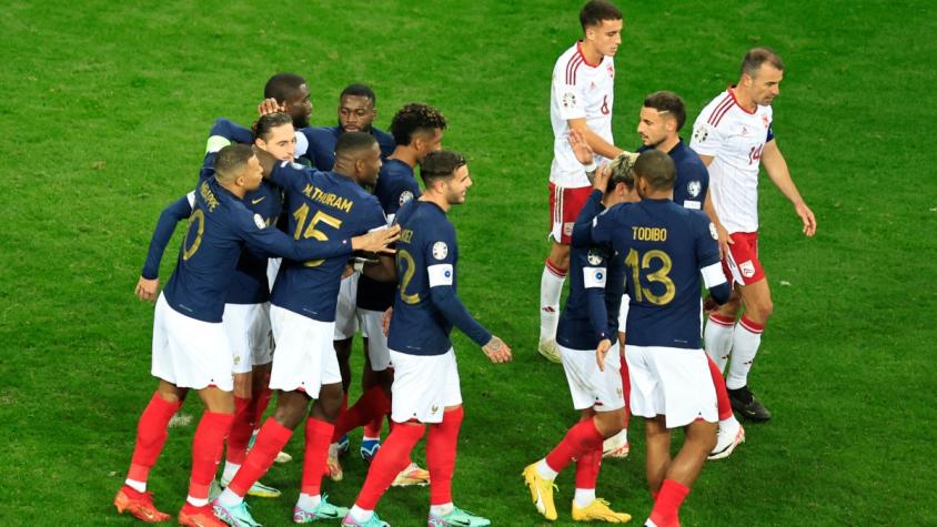 Terrible e histórica goleada: Francia vapuleó 14-0 a Gibraltar en duelo clasificatorio a la Euro
