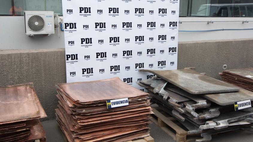 PDI incauta más de 176 toneladas de cobre: operativo incluyó el decomiso de armas y munición