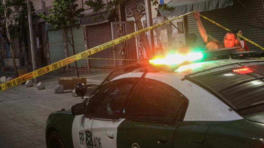 Homicidio en Santiago: hombre fue agredido con arma blanca y murió en la calle