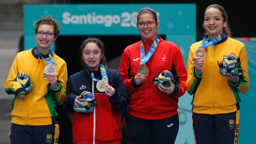 Chile se mete entre los primeros: Así va el medallero de los Parapanamericanos