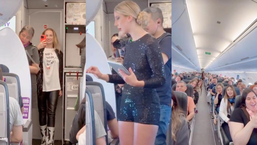 Aerolínea que llevó a fans de Taylor Swift hasta Argentina las sorprendió con una doble en el vuelo