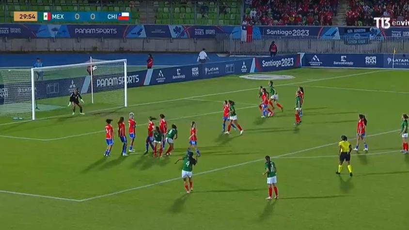 Urrutia lo dio todo: Así fue el golazo con el que México abrió la cuenta ante Chile en la final de Santiago 2023