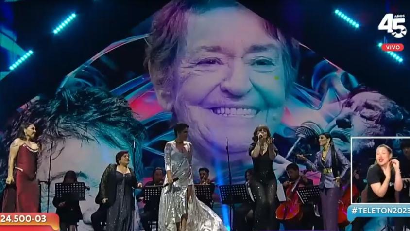 Ovacionada por todos: Así fue el emocionante homenaje a Cecilia “La Incomparable” en la Teletón