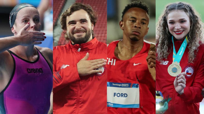 Cuatro deportistas chilenos son nominados a los Panam Sports Awards: Revisa cómo votar