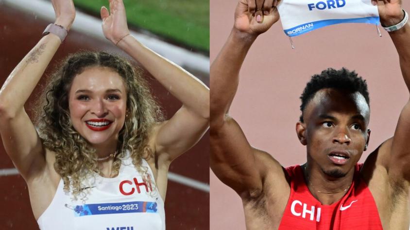 "He sido afortunada”: El mensaje de Martina Weil a Santiago Ford tras ganar el oro en los 400 metros