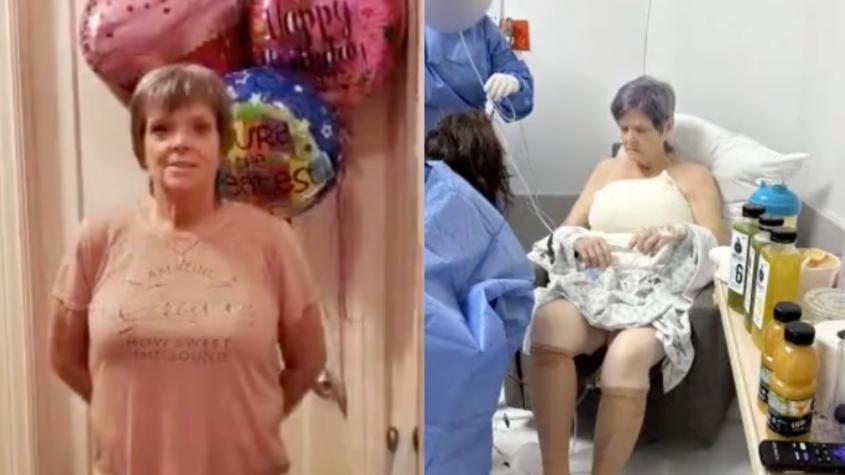 Mujer se somete a cirugía de estiramiento de piel: Le pusieron implantes mamarios y le levantaron los glúteos por error