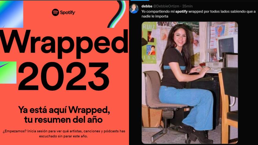 "Compartiendo aunque a nadie le importe": Los memes tras el lanzamiento de Spotify Wrapped 2023