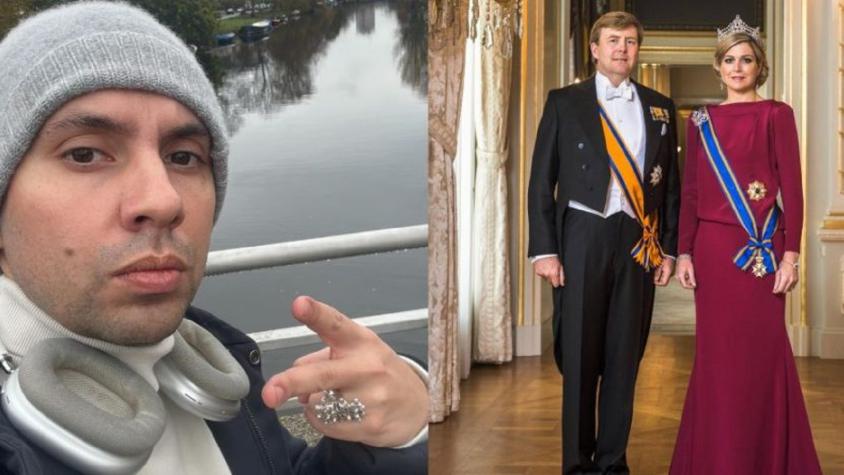 "Asumí que era una estafa": Fabrizio Copano fue invitado por el rey de Países Bajos para show en Ámsterdam 