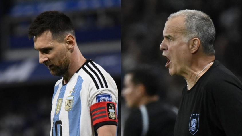 Messi elogia a Bielsa tras derrota de Argentina y dice que "no nos sentimos cómodos"