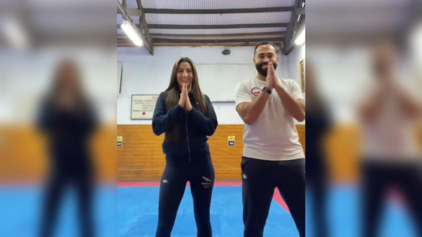 Karateka chilena Valentina Toro cumple condición tras ganar medalla de oro en Santiago 2023
