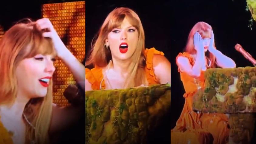 Así fue la reacción de Taylor Swift al ser ovacionada en su primer show en Argentina 