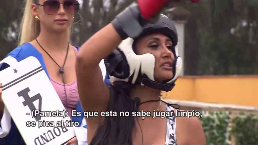 "No sabe jugar limpio": El intenso round de boxeo entre Pamela Díaz y "La Chama" en Tierra Brava