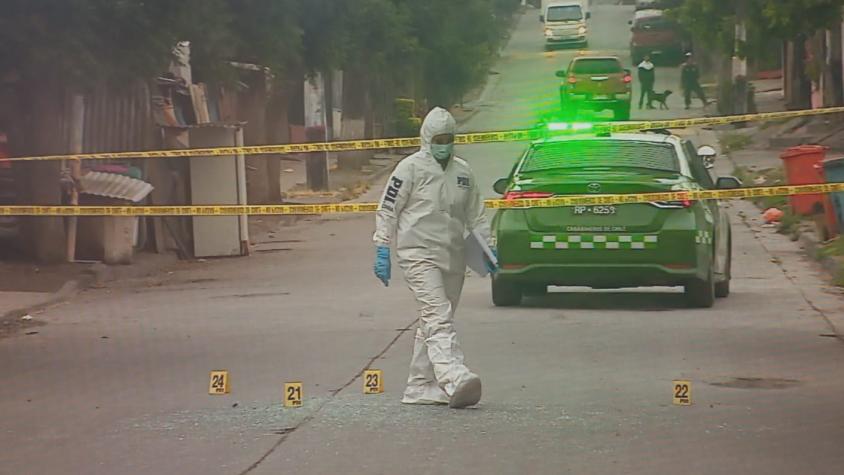 Una persona muere en balacera en Lo Prado: Hay dos heridos graves