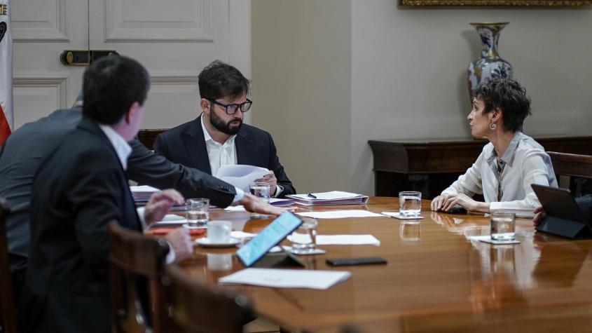 Presidente Boric se reunió con Tohá, Monsalve y Vergara: Le presentaron propuesta de seguridad