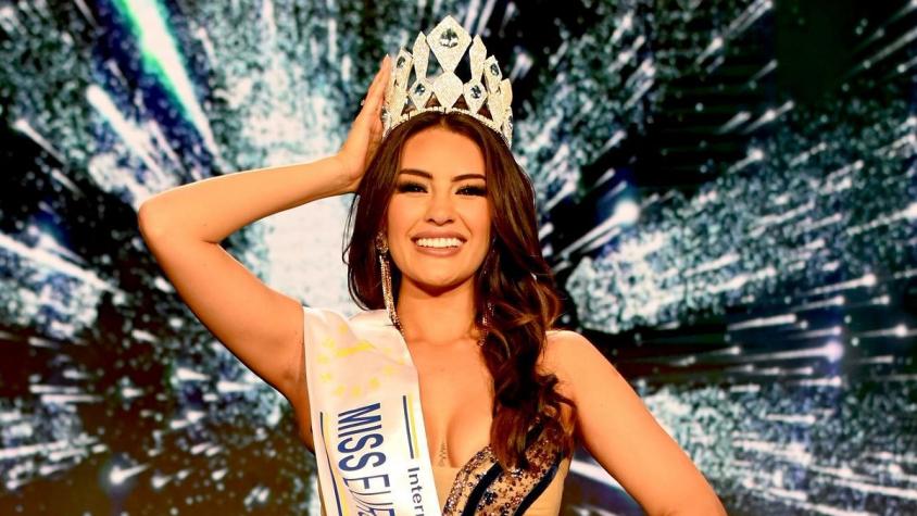 Chilena Camila Santander se coronó como Miss Europe Continental 2024: fue la única latina del concurso