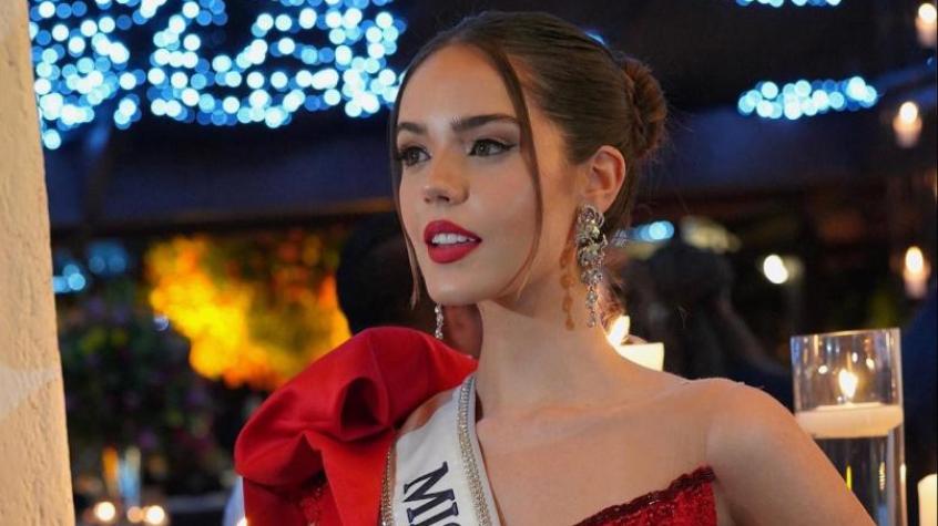 Celeste Viel la rompe en el Miss Universo 2023: su imagen apareció en las pantallas de Times Square en Nueva York