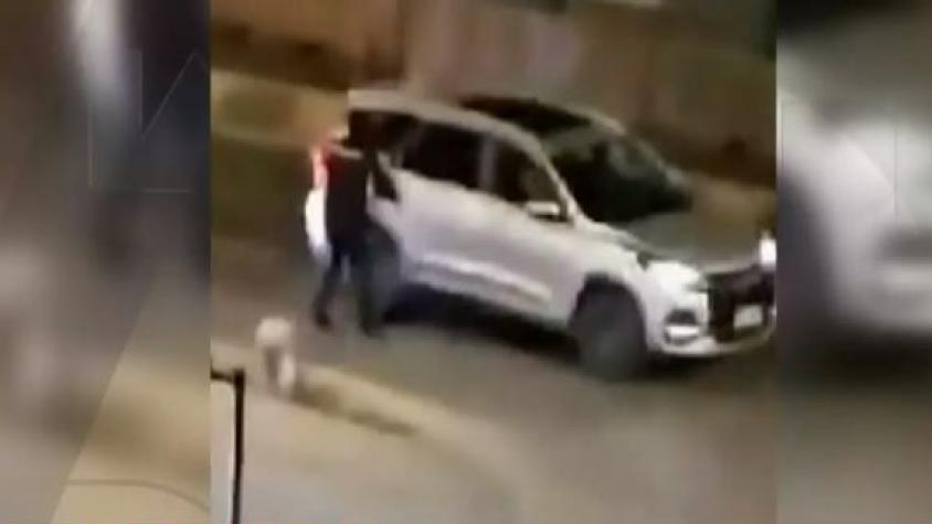 El video de la encerrona a una mujer y su hija de 3 años en Macul: Delincuentes dispararon dos veces