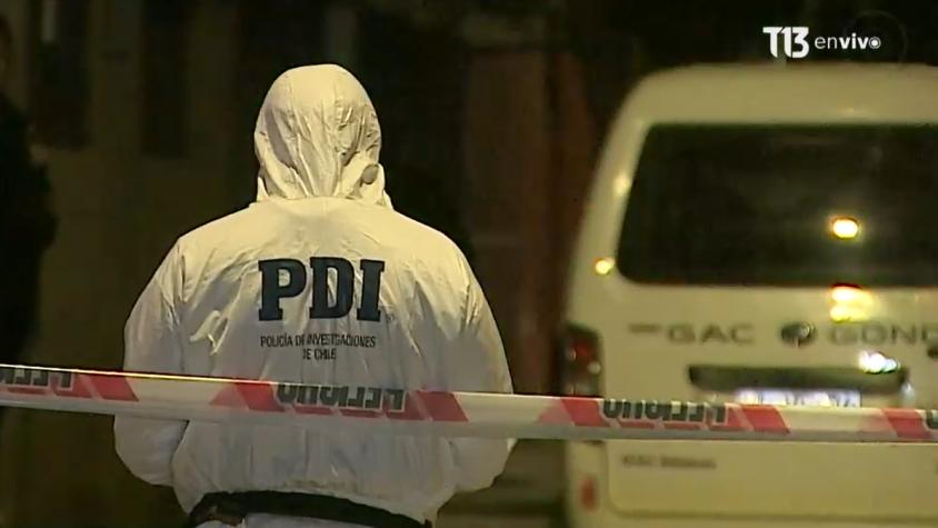 Acribillado en La Pintana: hombre muere tras recibir al menos ocho disparos