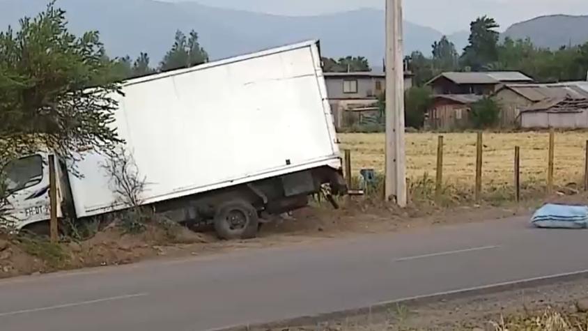 Chofer de camión muere tras disparo en el parabrisas en Lampa
