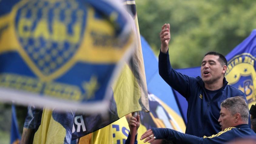 Riquelme moviliza a miles de hinchas en reclamo por elecciones suspendidas en Boca