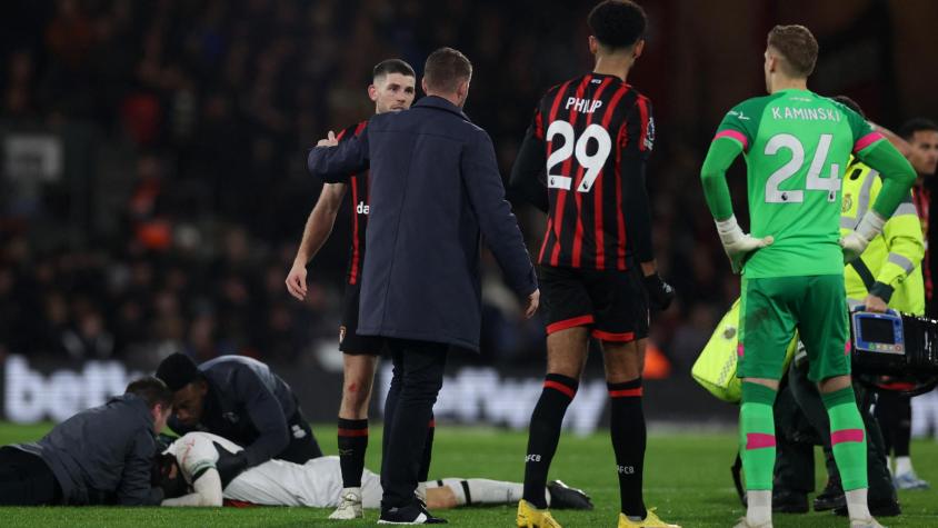 Futbolista Tom Lockyer se desmaya en pleno partido de la Premier League
