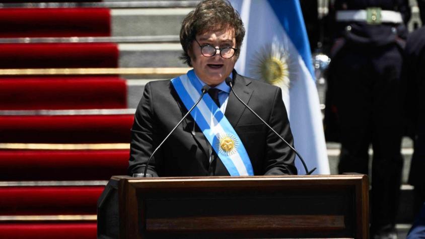 Sigue EN VIVO el primer discurso de Javier Milei como Presidente de Argentina