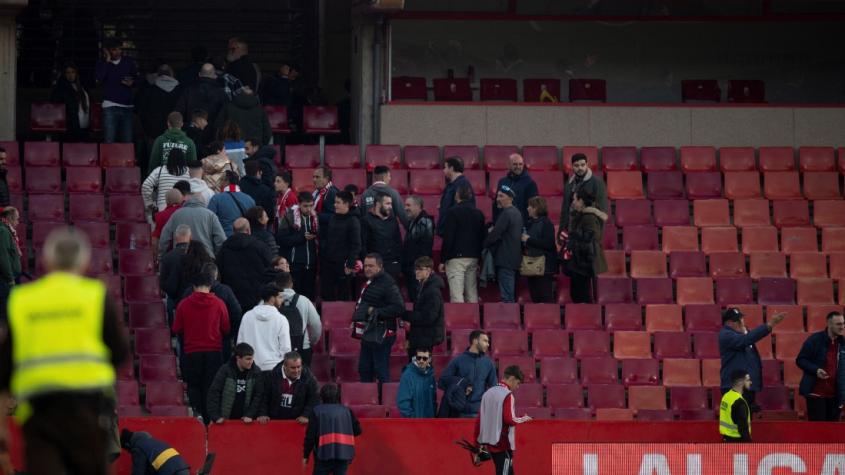 Conmoción en el fútbol español: Hincha muere en pleno partido entre Granada y el Athletic