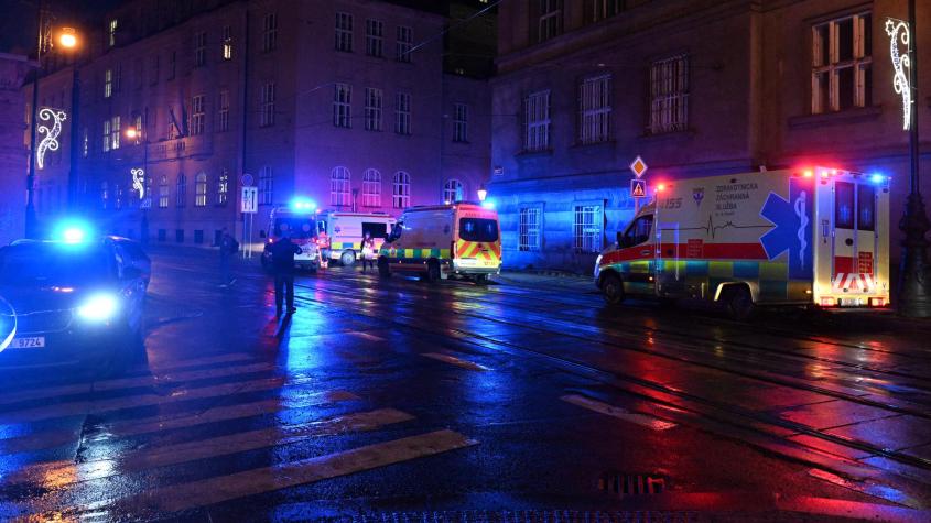 Tiroteo en una universidad de Praga deja al menos 10 muertos: atacante fue abatido por la Policía
