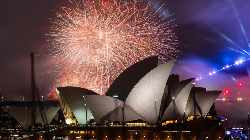 Año Nuevo 2024: Así fue la espectacular celebración con fuegos artificiales en Australia