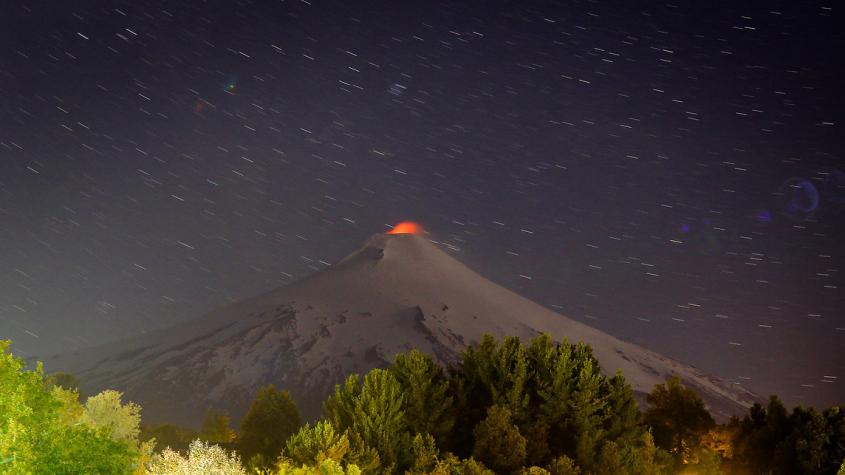 Sernageomin reporta aumento de actividad en el Volcán Villarrica