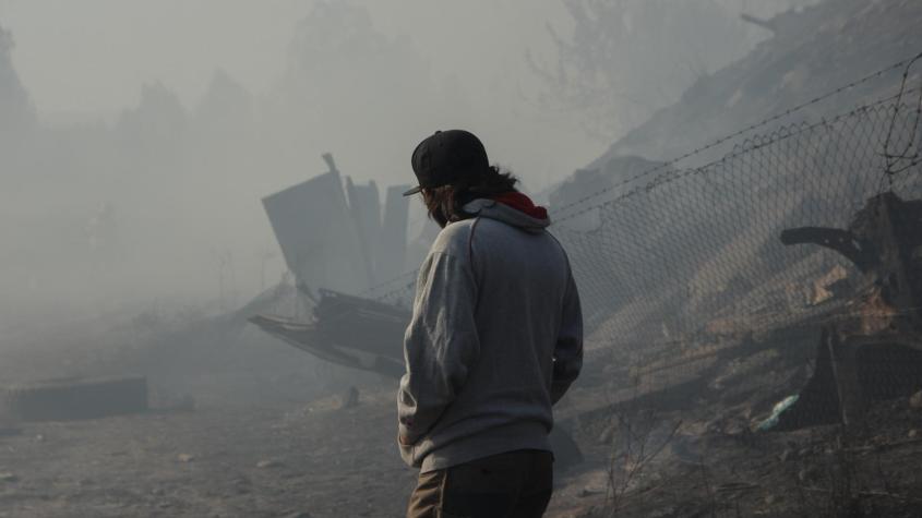 Región de Coquimbo: Declaran Alerta Roja para la comuna de Salamanca por incendio forestal