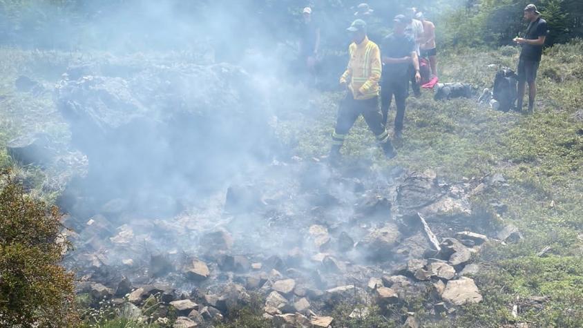 Conaf denuncia que turista japonés inició incendio Parque Nacional Patagonia