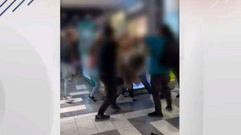 La Florida: Enfrentamiento de familias en mall terminó con cinco detenidos